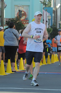 Dan running