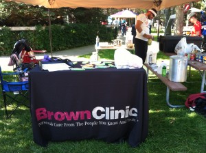 BC's Booth with Auston hard at work!