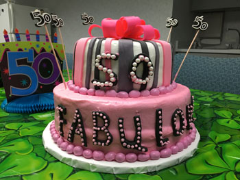 Sarah birthday cake