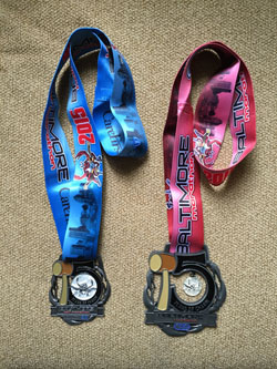 Baltimore marathon medals digital