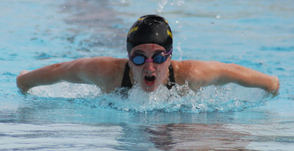 Megan breast stroke