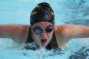 Megan swim head
