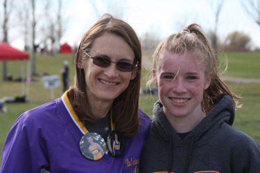 Molly and mom