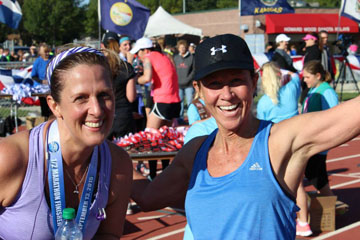 Jill and Paula at the SF half digital