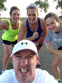 Trail selfie digital