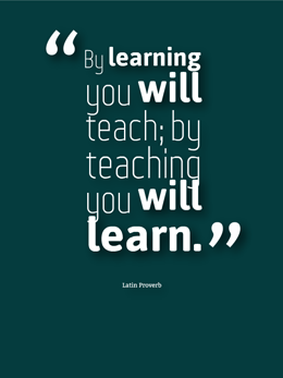 teaching you will learn