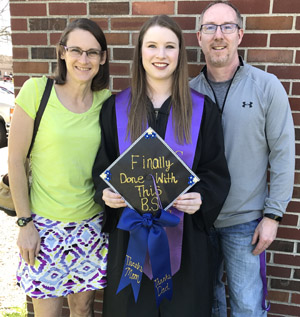 molly apartment graduation